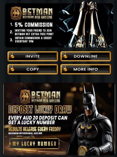 Betman Casino fast withdrawals Australia