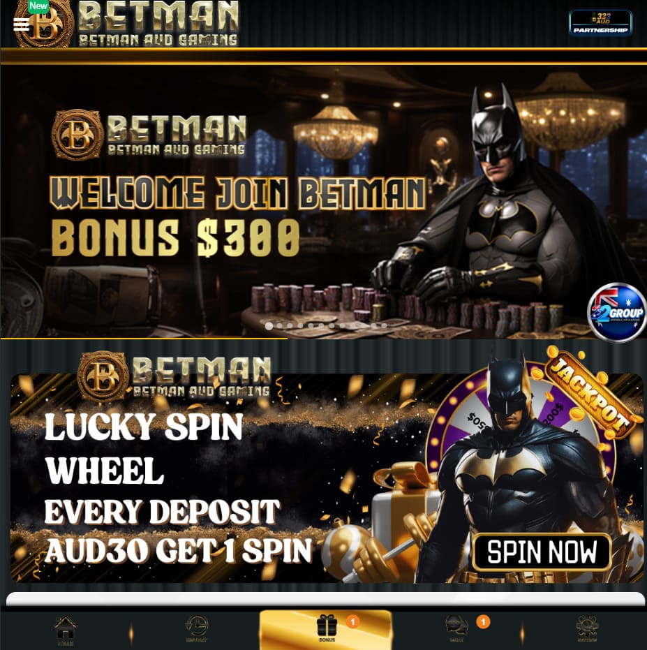 Betman Casino mobile slots on iPhone