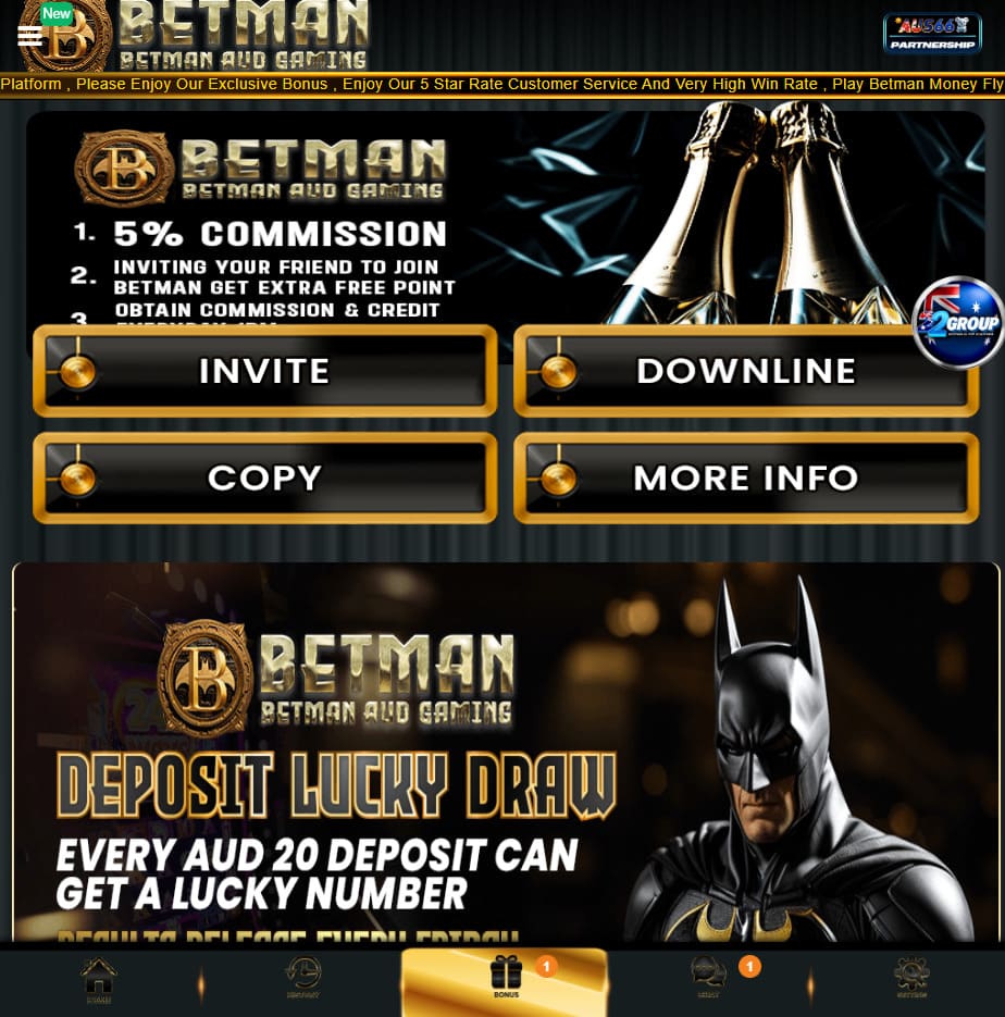 Betman Casino Live Casino streaming on mobile